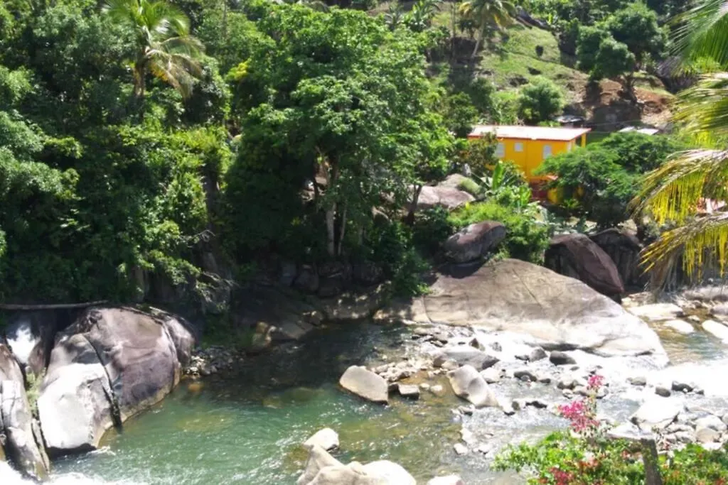 Terrace Studio In Naguabo Historic House Apartment